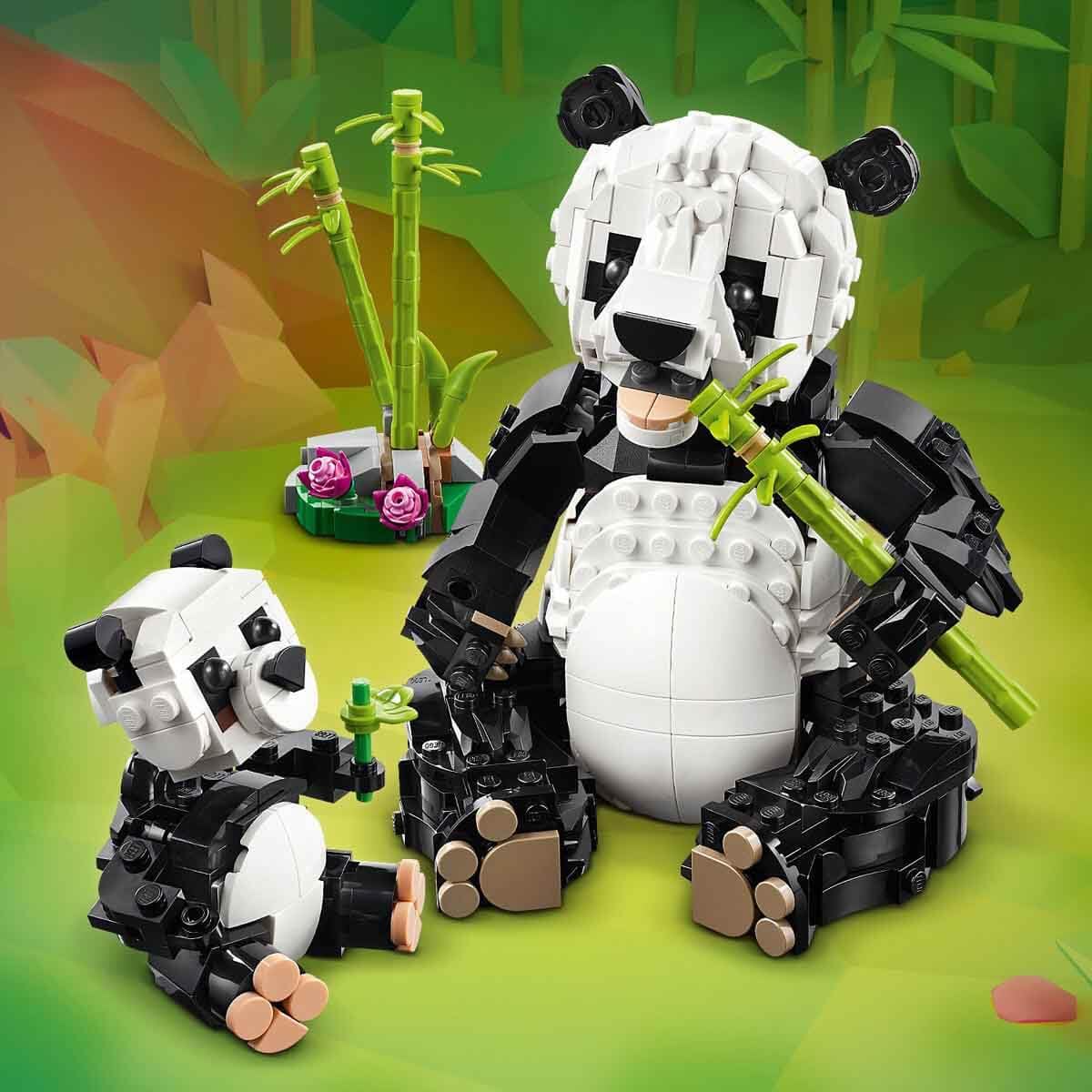 Age : 8 Years+ Lego 31165 Creator Wild Animals Panda Family (626 Pieces) - Image 6