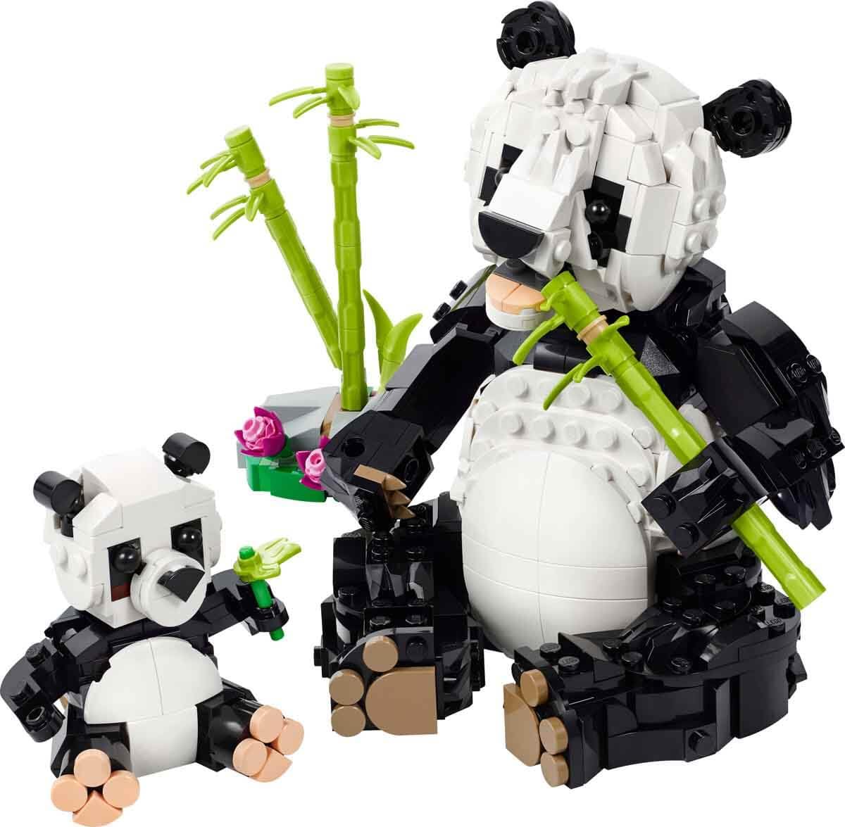 Age : 8 Years+ Lego 31165 Creator Wild Animals Panda Family (626 Pieces) - Image 9