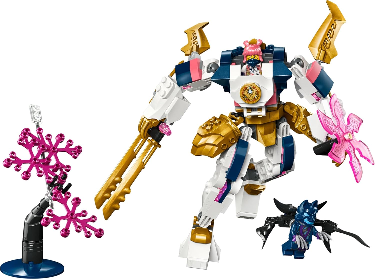 Age : 7 Years+ Lego 71807 Ninjago Sora's Elemental Tech Mech - 209 Pieces - Image 10