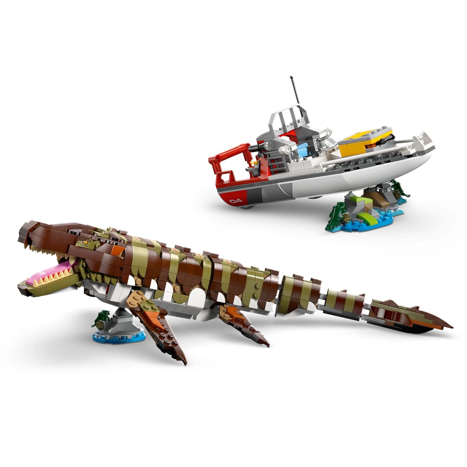 Age Years+ Lego 76974 Jurassic World Brick-Built Mosasaurus