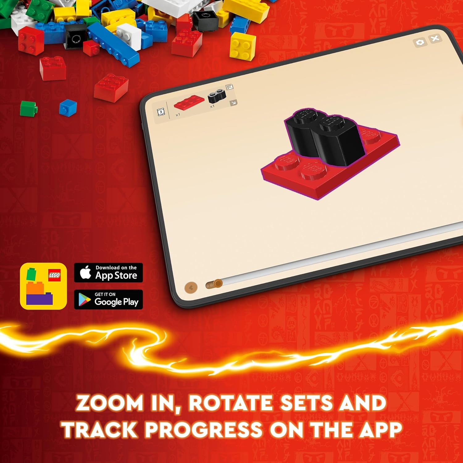 Age : 7 Years+ Lego 71807 Ninjago Sora's Elemental Tech Mech - 209 Pieces - Image 3