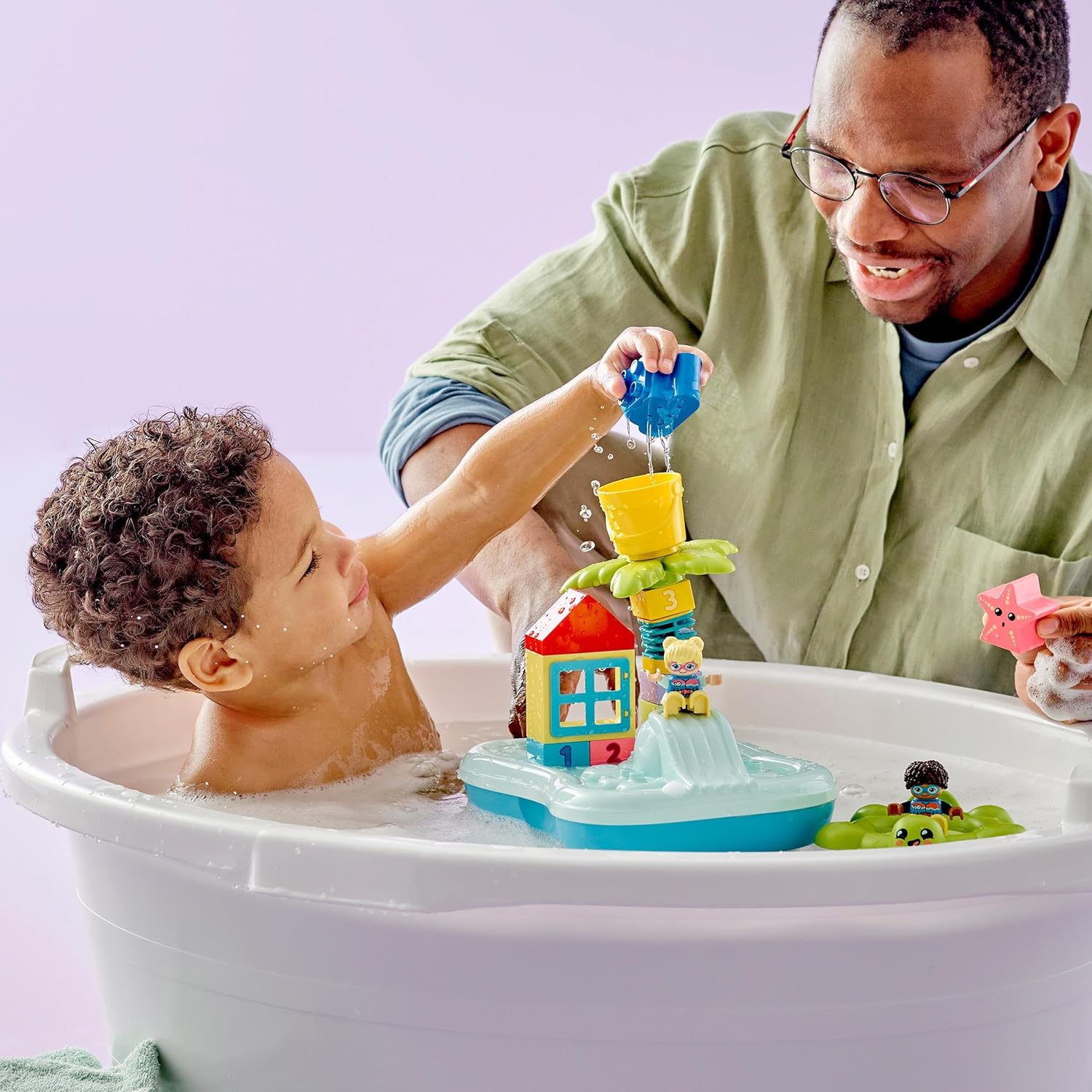 Age : 2 Years+ LEGO 10989 Duplo Water Park (19 Pieces) - Image 3