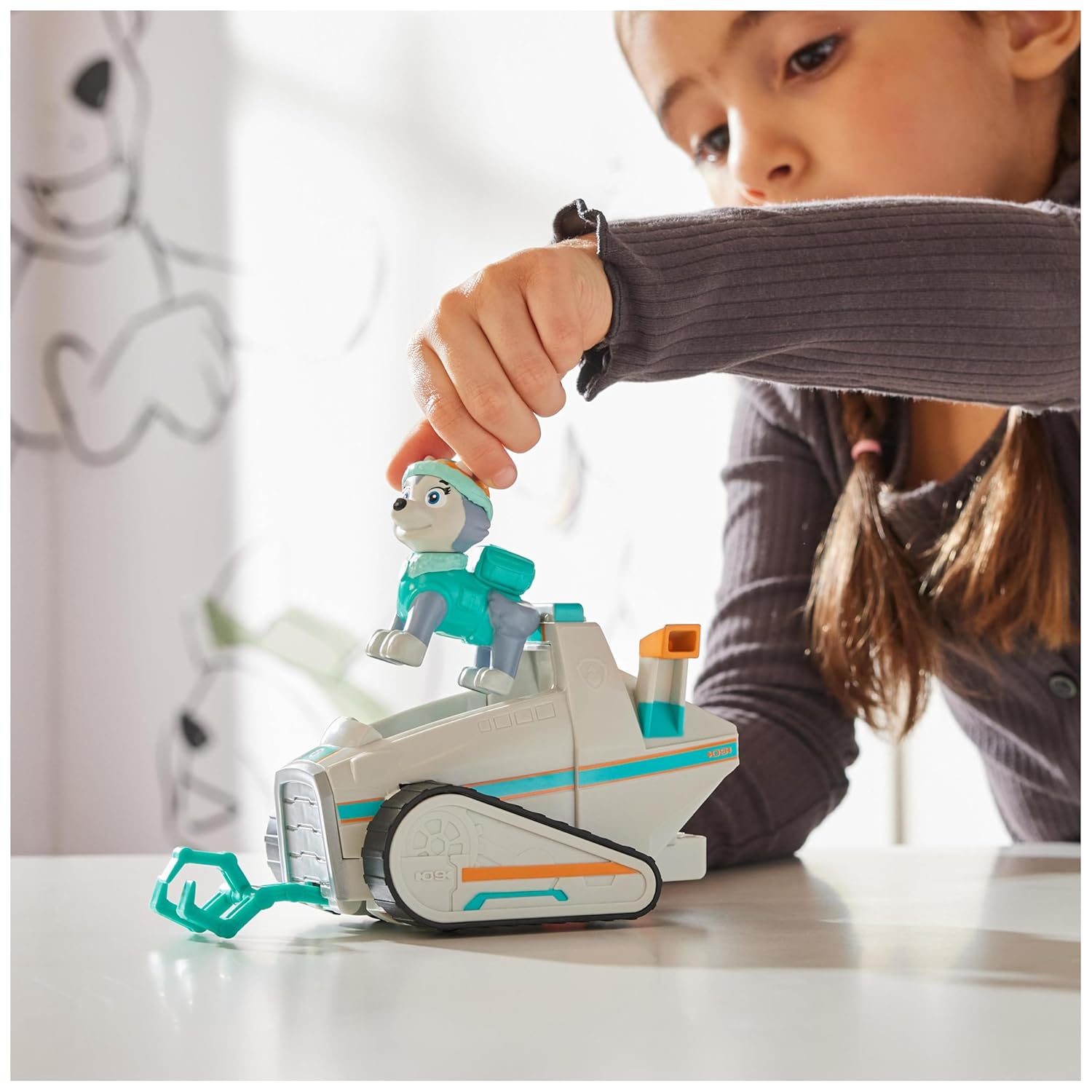 Age 3+ Paw Patrol Eco Everest and Snow Plow - Image 9
