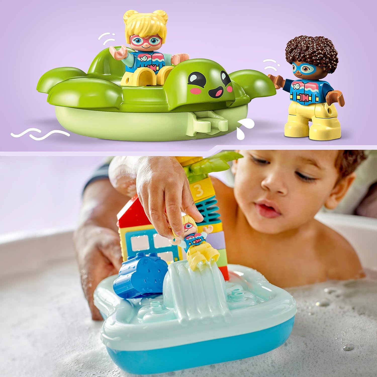 Age : 2 Years+ LEGO 10989 Duplo Water Park (19 Pieces) - Image 4