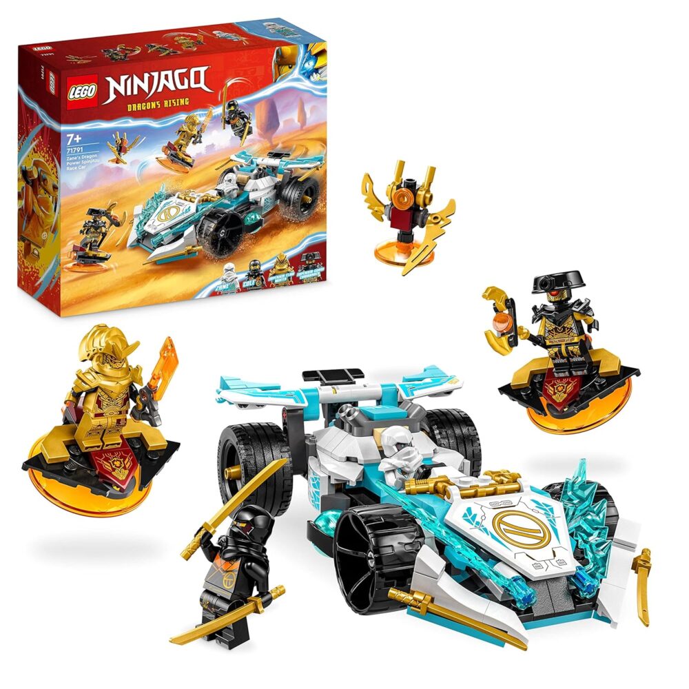 Lego 71791 NINJAGO Zane's Dragon Power Spinjitzu Race Car