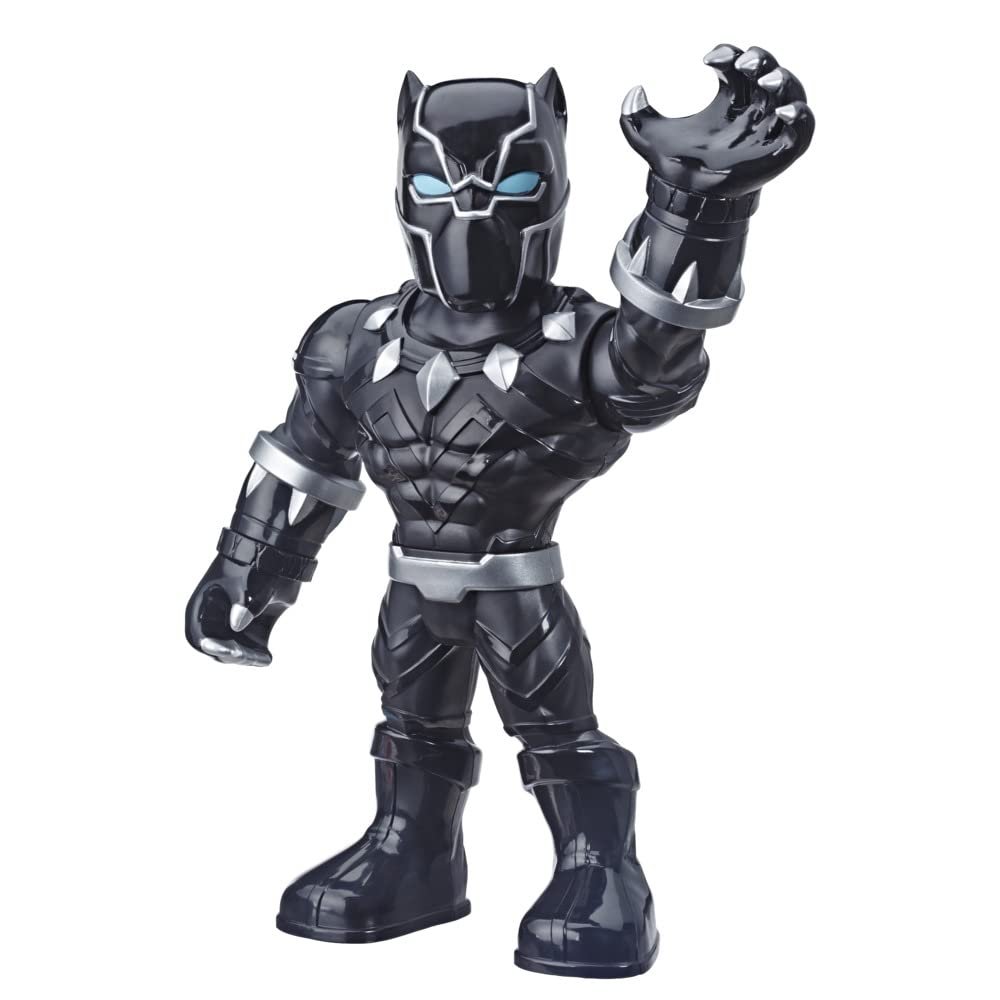 Super Hero Adventures Playskool Heroes Marvel Mega Mighties Black Panther Collectible 10" Action Figure, - Image 7