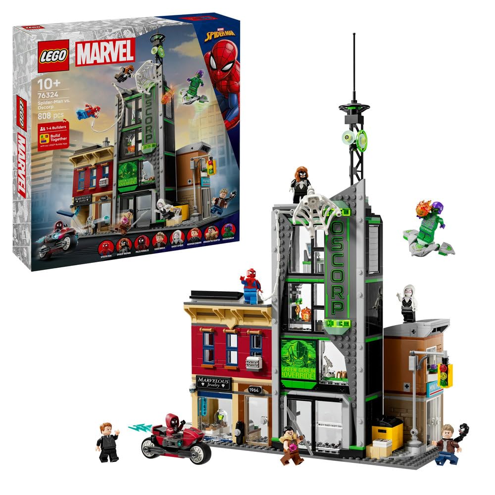 Lego 76324 Super Heroes Marvel Spider-Man vs. Oscorp