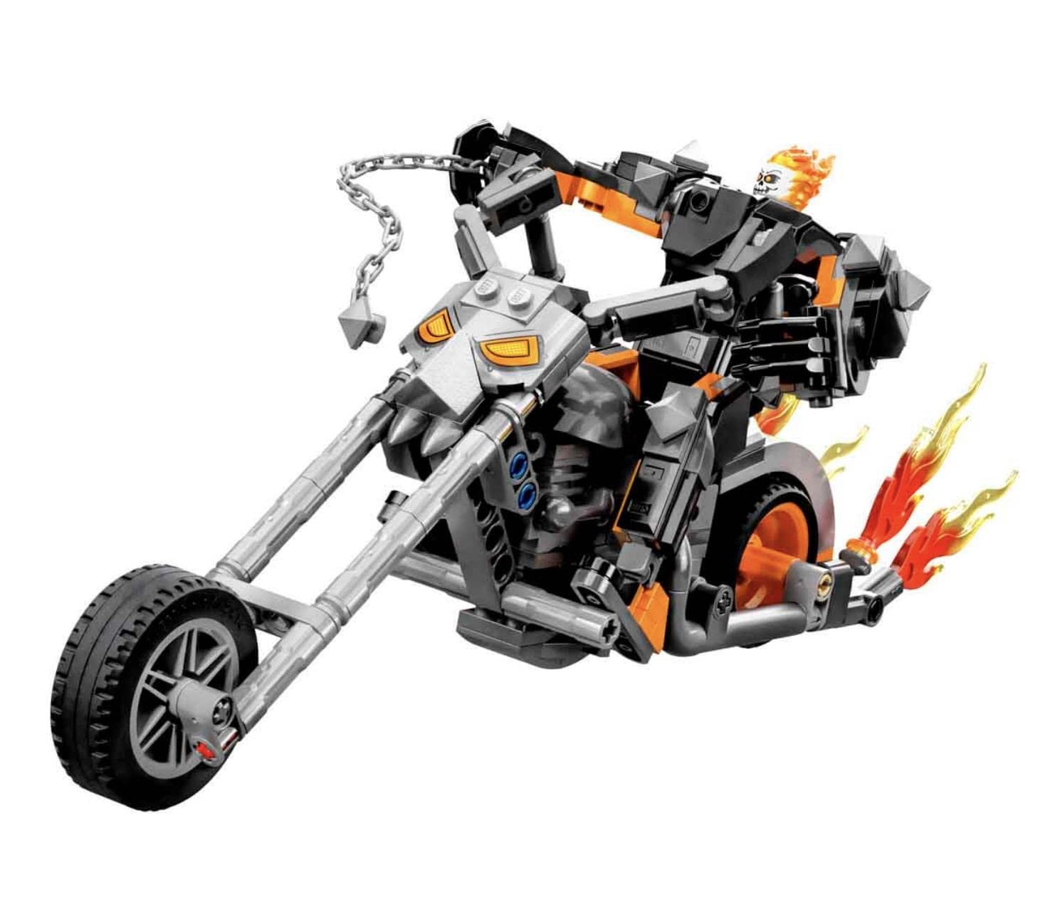 LEGO 76245 Super Heroes Ghost Rider Mech & Bike (264 Pcs) - Image 8