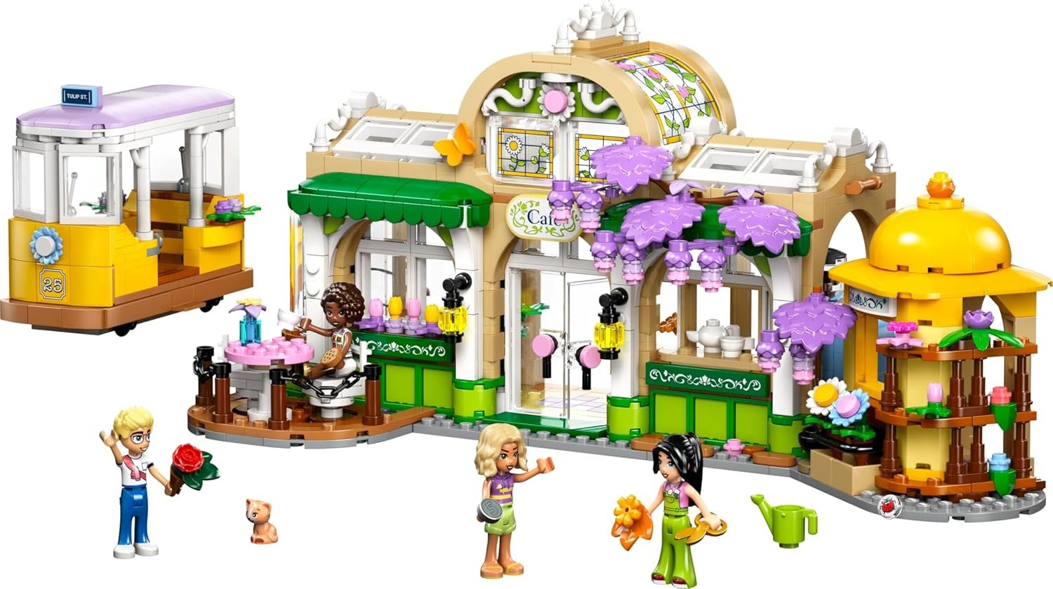 Age : 8 Years+ Lego 42671 Friends Plant Café & Flower Shop (1138 Pieces) - Image 9