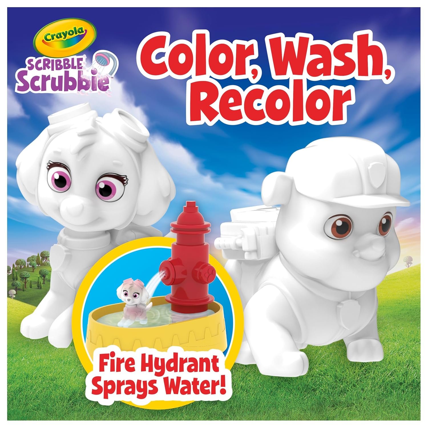 Crayola Scribble Scrubbie PAW Patrol Fire Hydrant Play Set - Image 3