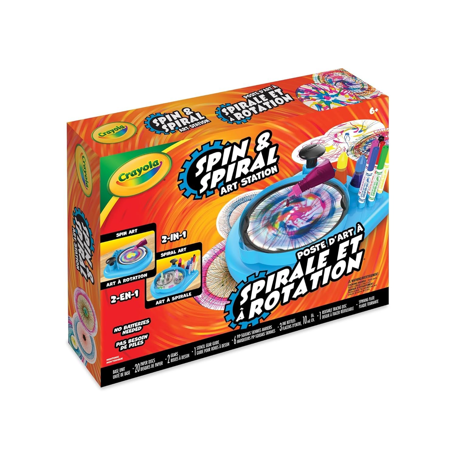 Crayola Spin & Spiral Art Station