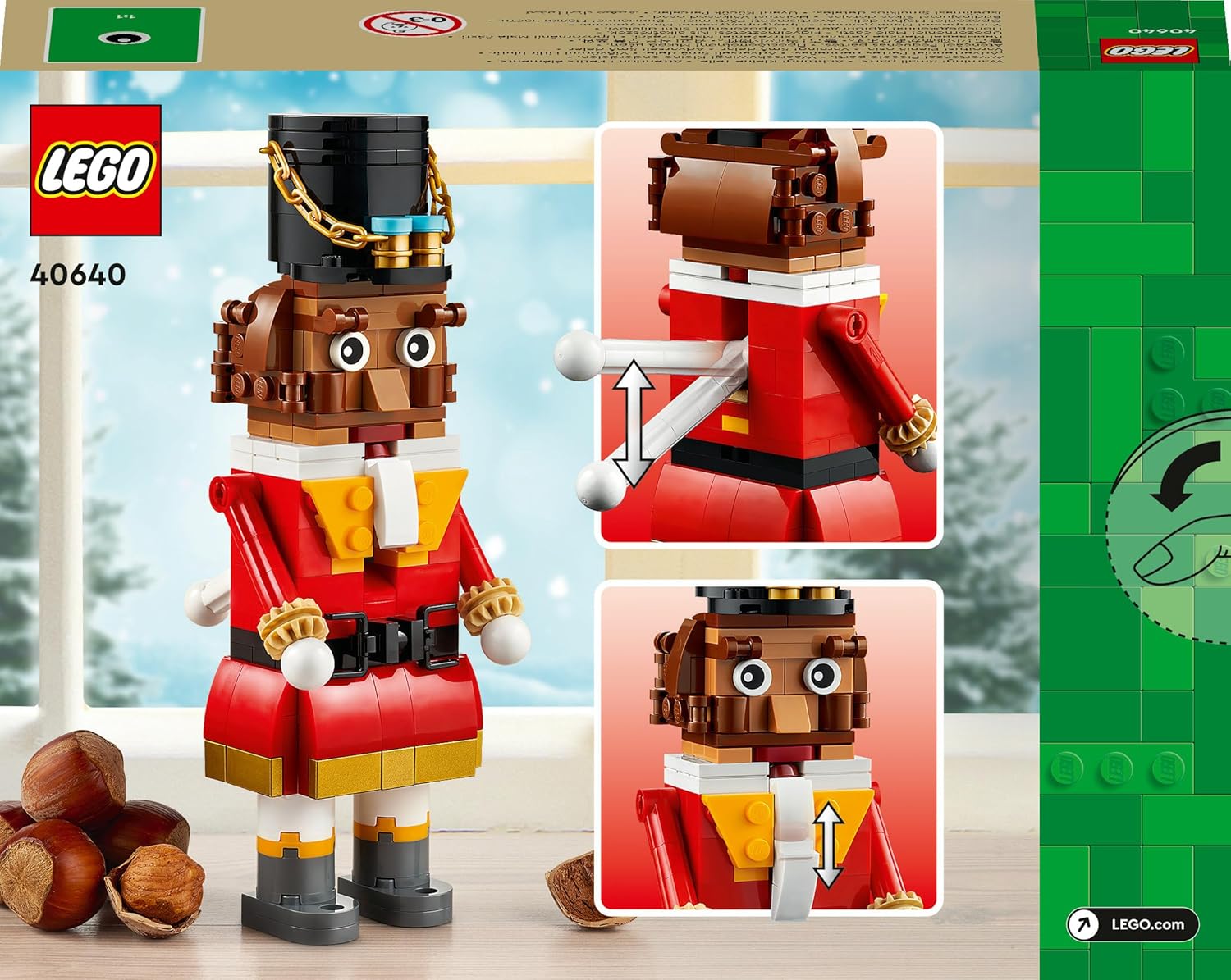Alternative view of Age : 8 Years+ Lego 40640 Nutcracker (208 Pieces)