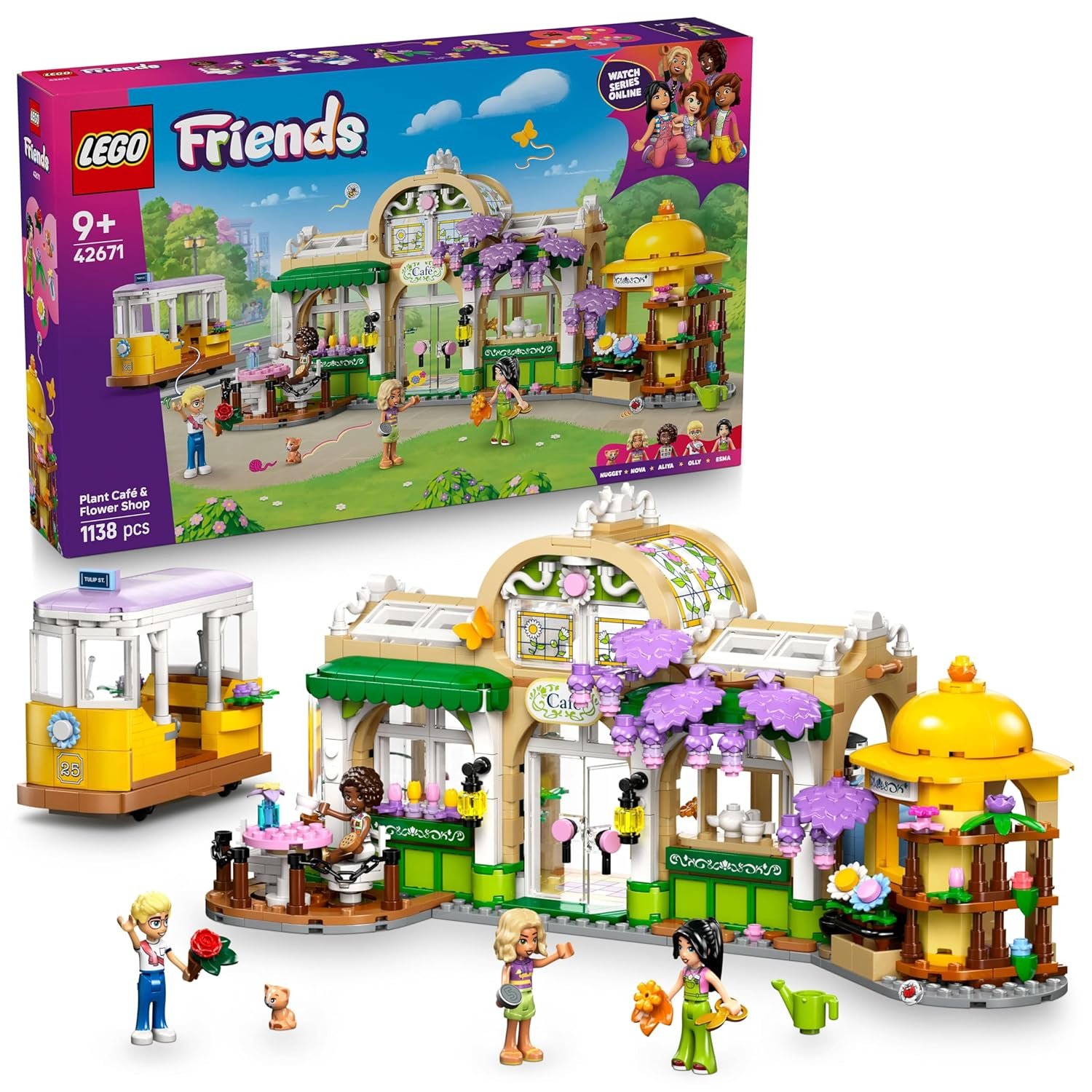 Lego 42671 Friends Plant Café & Flower Shop