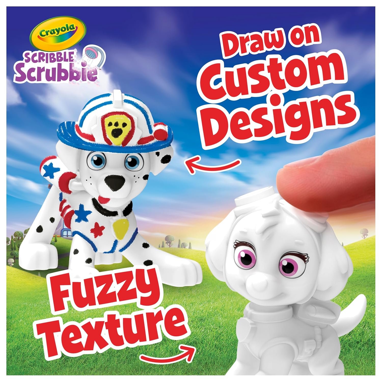 Crayola Scribble Scrubbie PAW Patrol Fire Hydrant Play Set - Image 2