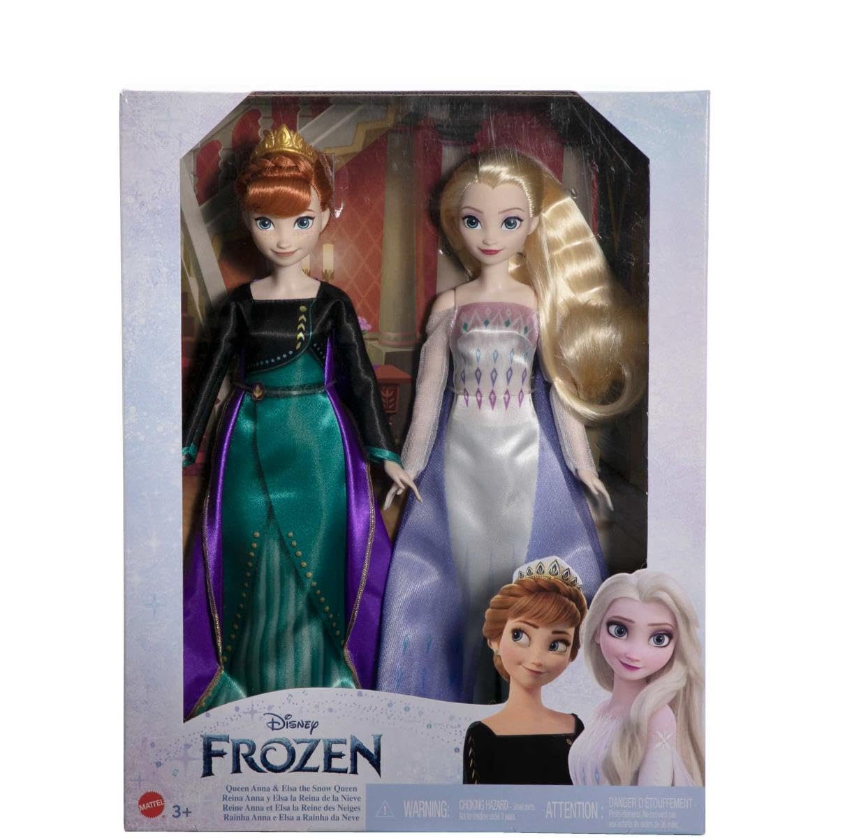 Anna and Elsa Fashion Dolls