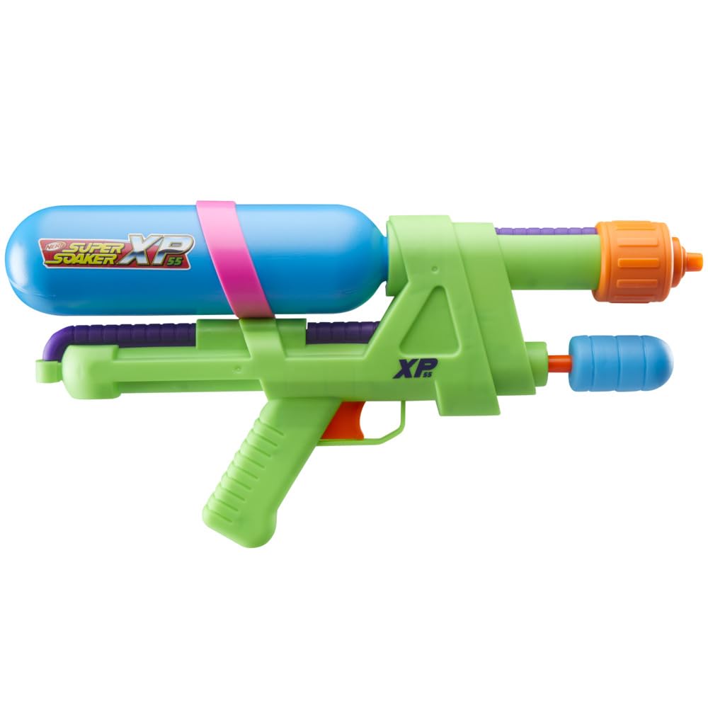 Nerf Super Soaker XP55 Water Blaster, Air Pressurized System, 517 ml Tank, Water Toys - Pichkari - Image 6