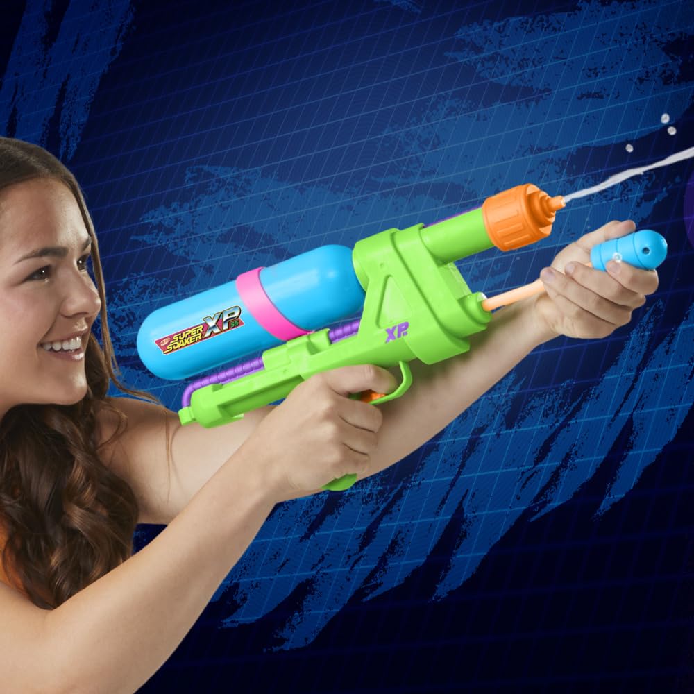 Nerf Super Soaker XP55 Water Blaster, Air Pressurized System, 517 ml Tank, Water Toys - Pichkari - Image 3