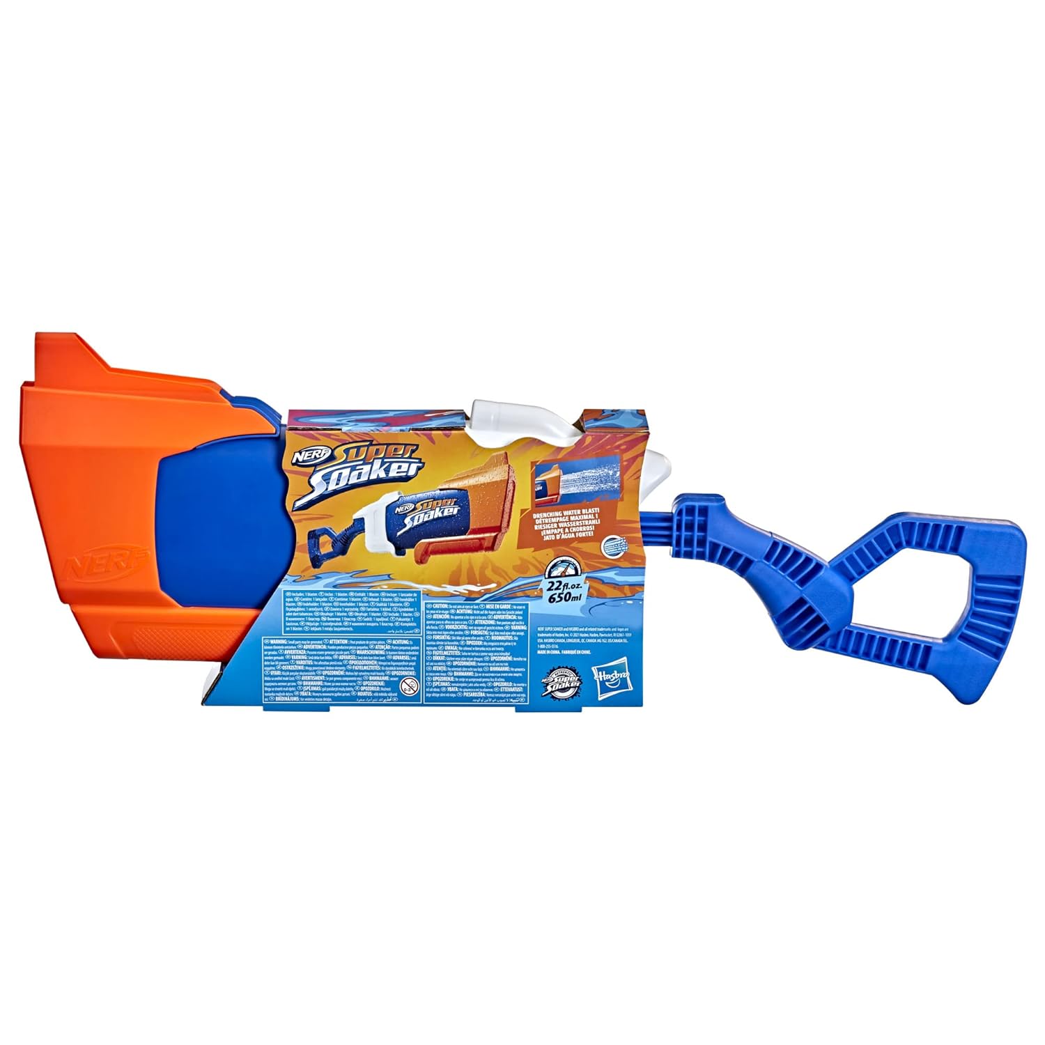 Nerf Super Soaker Rainstorm Water Blaster - Easy Fill and Blast - Large 650ml Water Tank - Image 2
