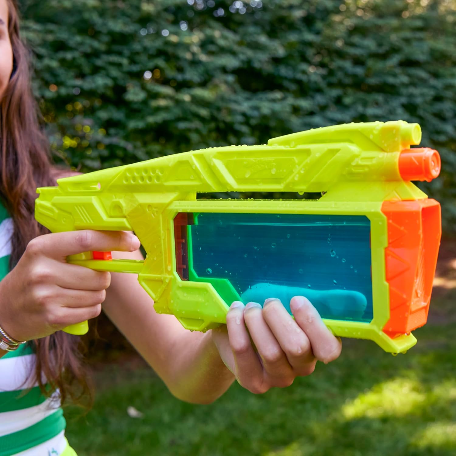 Nerf Super Soaker Dunk-Fill+ Water Blaster | Easy Instant Fill Tank, Just Dunk & Go | 358 ml Tank | Pichkari - Image 3