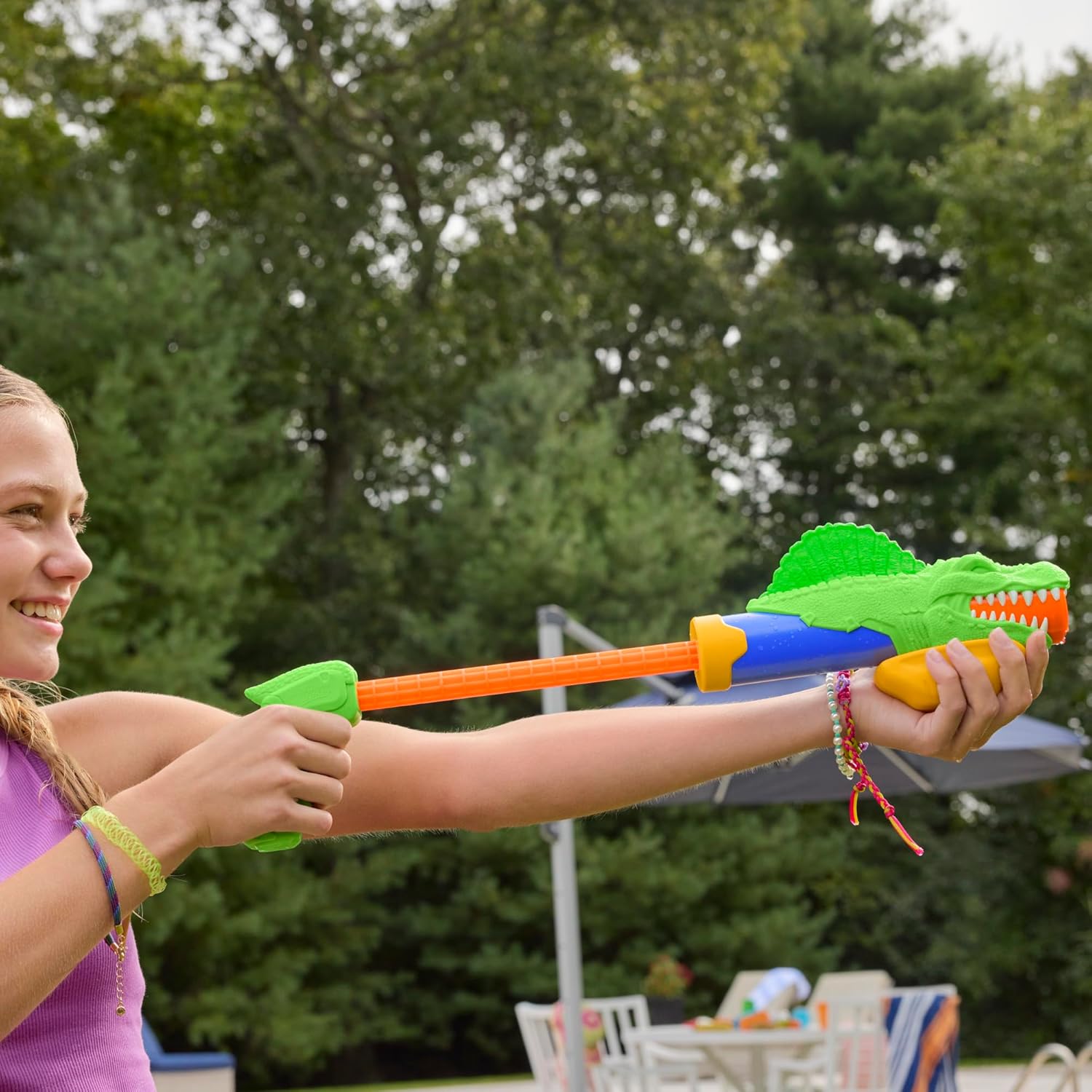 Nerf Super Soaker DinoSquad Dino Splashers 2 Water Blasters - Set of 2 Water Blasters - Pichkari - Image 7