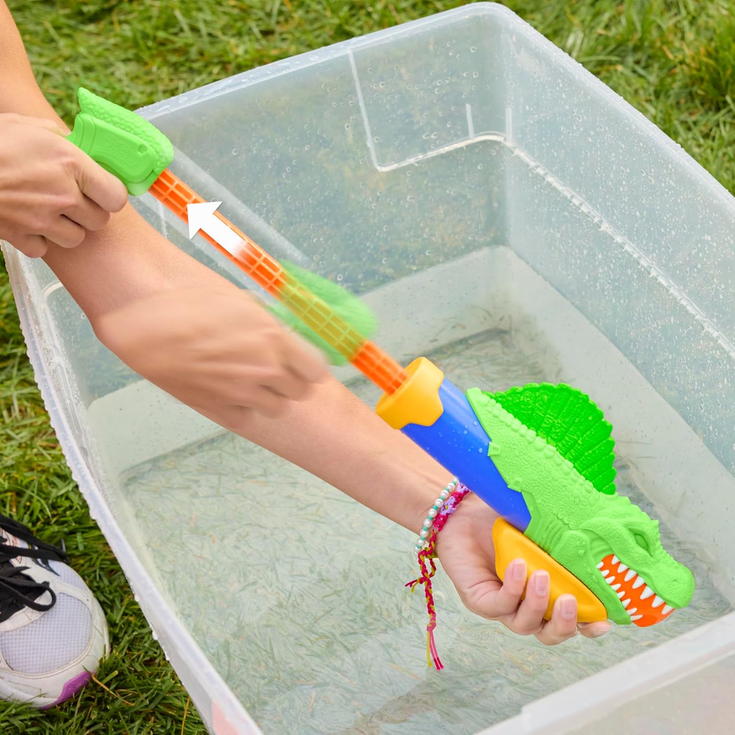 Nerf Super Soaker DinoSquad Dino Splashers 2 Water Blasters - Set of 2 Water Blasters - Pichkari - Image 8