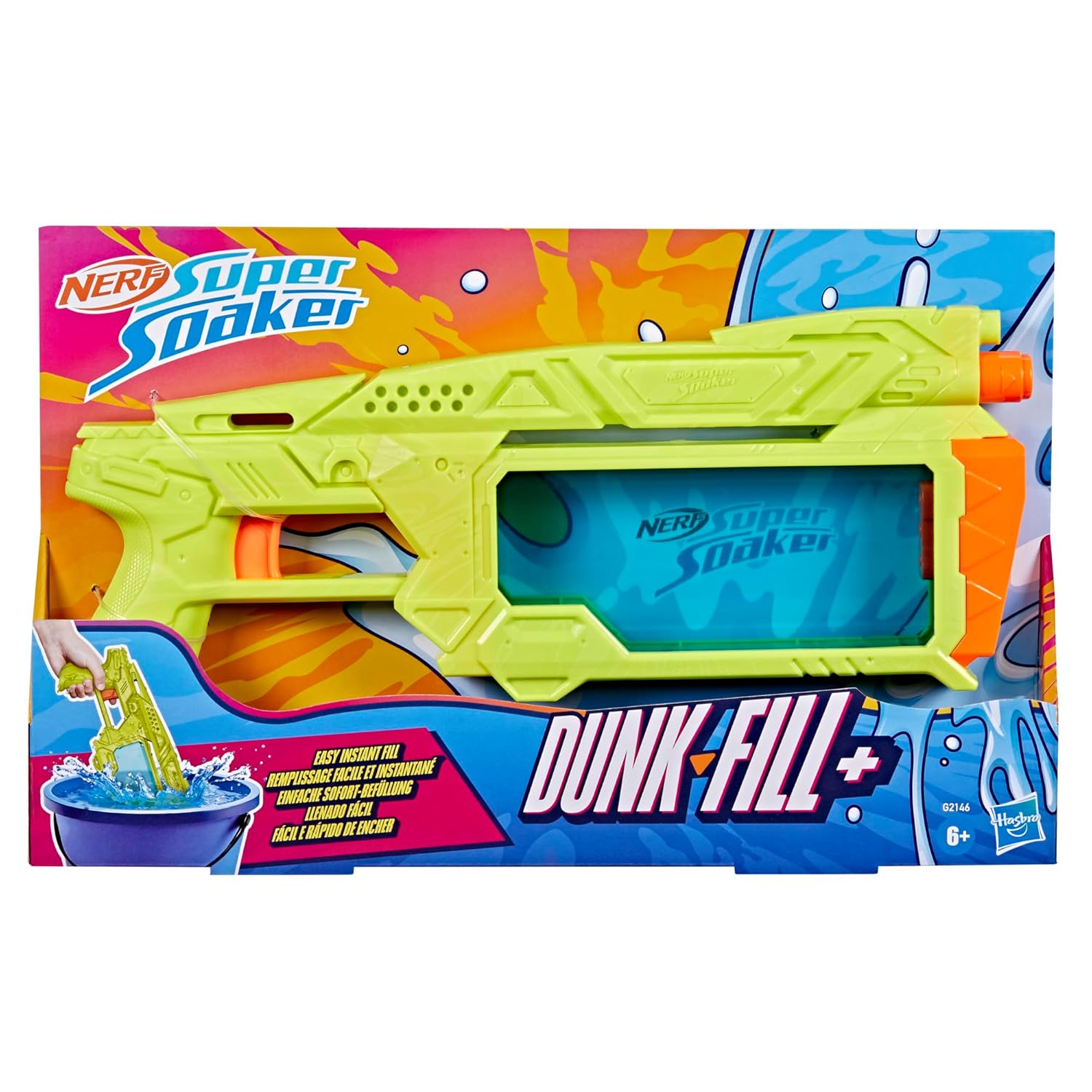 Nerf Super Soaker Dunk-Fill+ Water Blaster