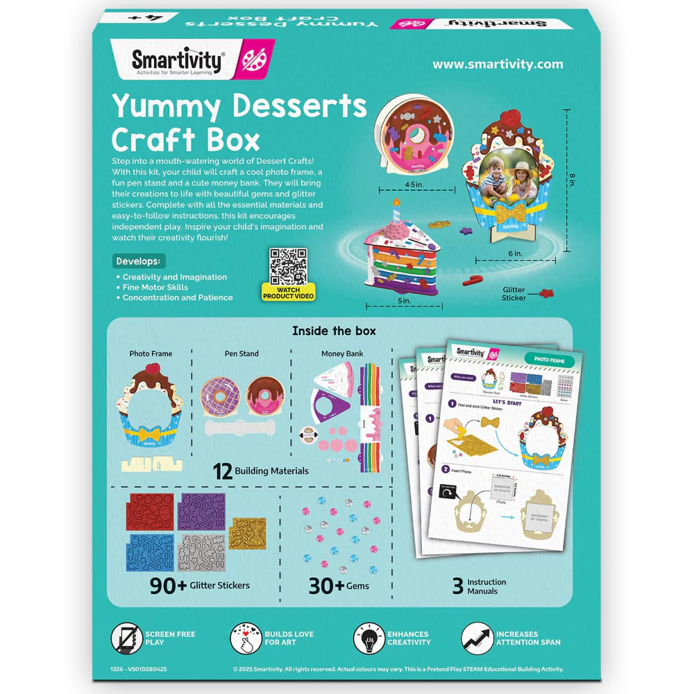 Smartivity Yummy Dessert Craft Box - Image 7