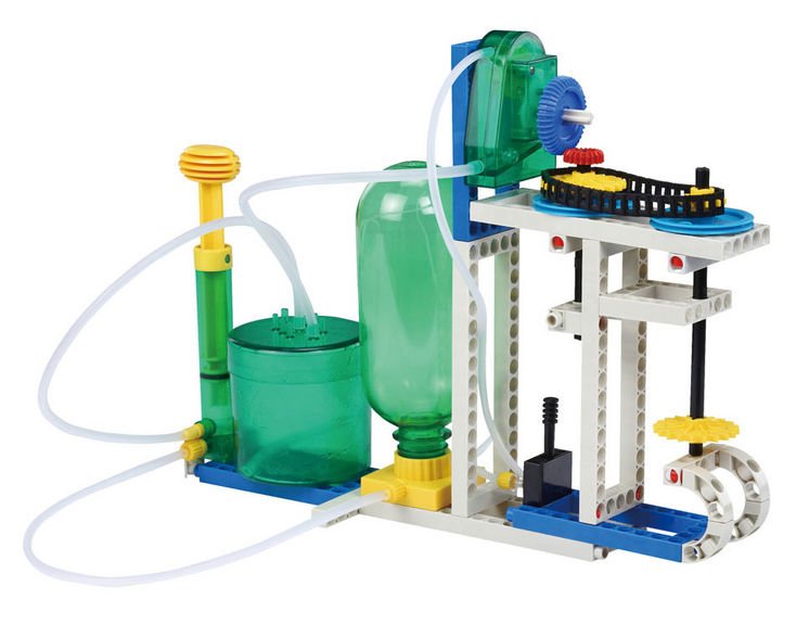 Alternative view of GiGo Water Power Green Energy Science Kit for Kids | Build 15 Water-Powered Engine Models | STEM Educational Construction Toy for Age 8+