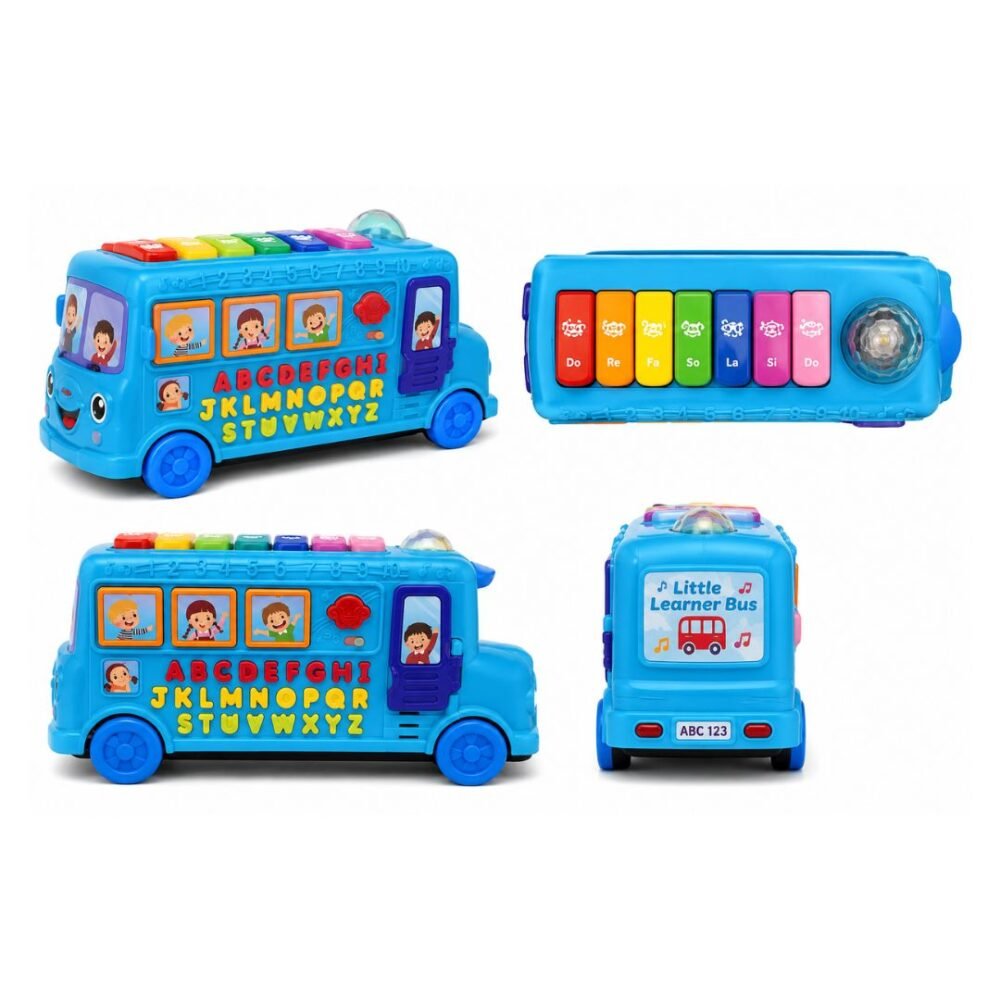 Little Learner Musical Alphabet Bus Toy
