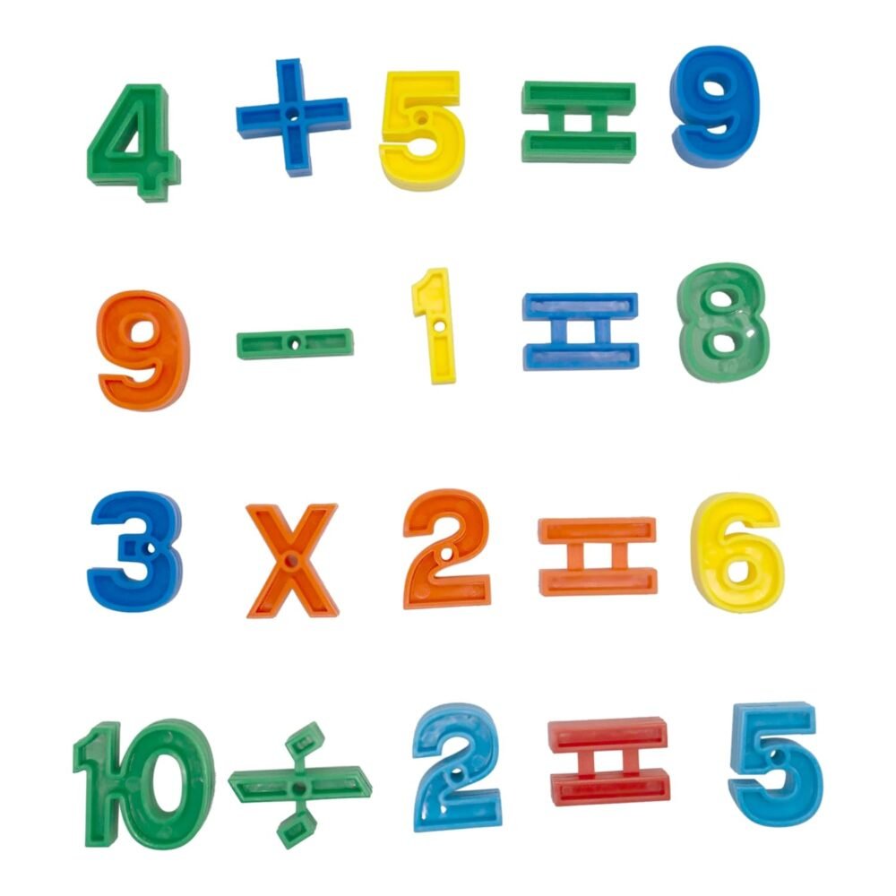 Alternative view of Lacing Numbers Set for Kids 3+ Years | Educational Building Blocks & Links Learning Toy | Multicolor