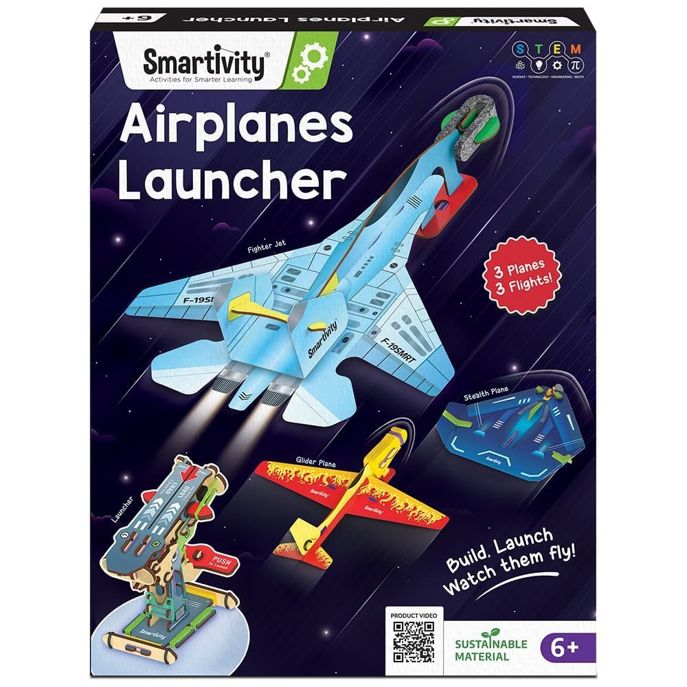 Smartivity 3in1 Airplanes Launcher