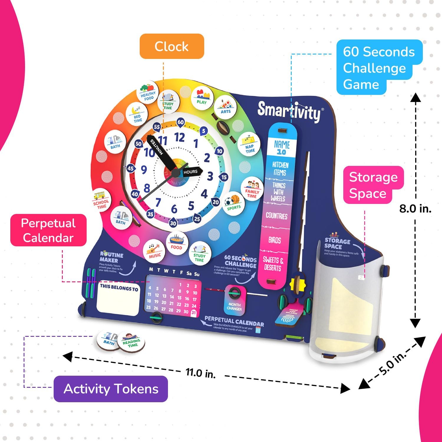 Smartivity Interactive Clock | 6 - 14 years | DIY STEM Construction Toy - Image 5