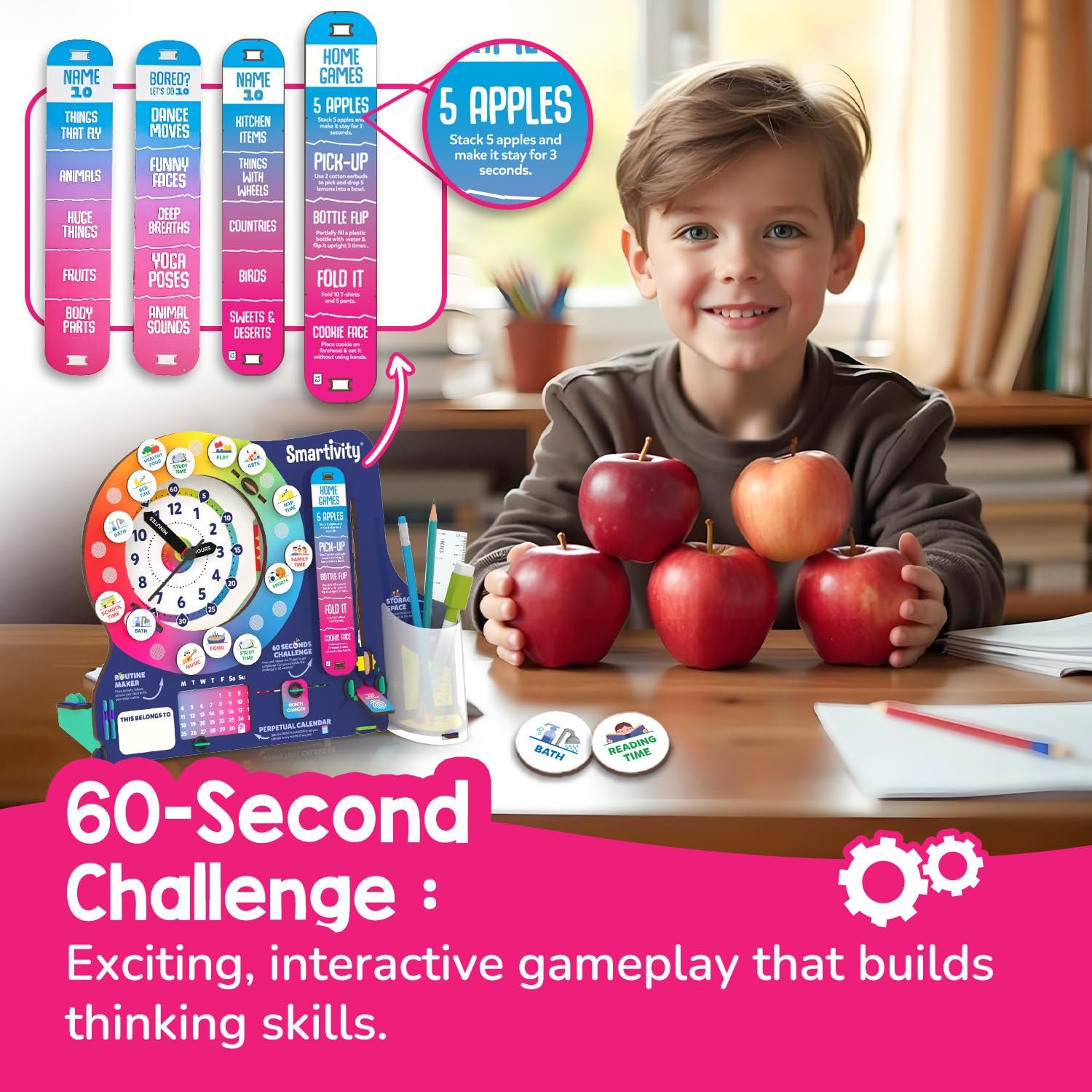 Smartivity Interactive Clock | 6 - 14 years | DIY STEM Construction Toy - Image 6