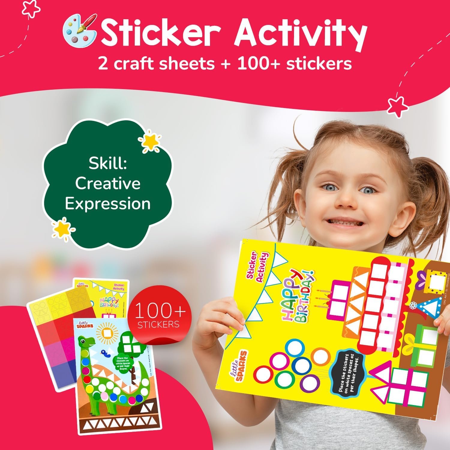 Smartivity Montessori Based Busy Box I 7in1 Preschool Learning Activity Kit for Toddler - Image 2