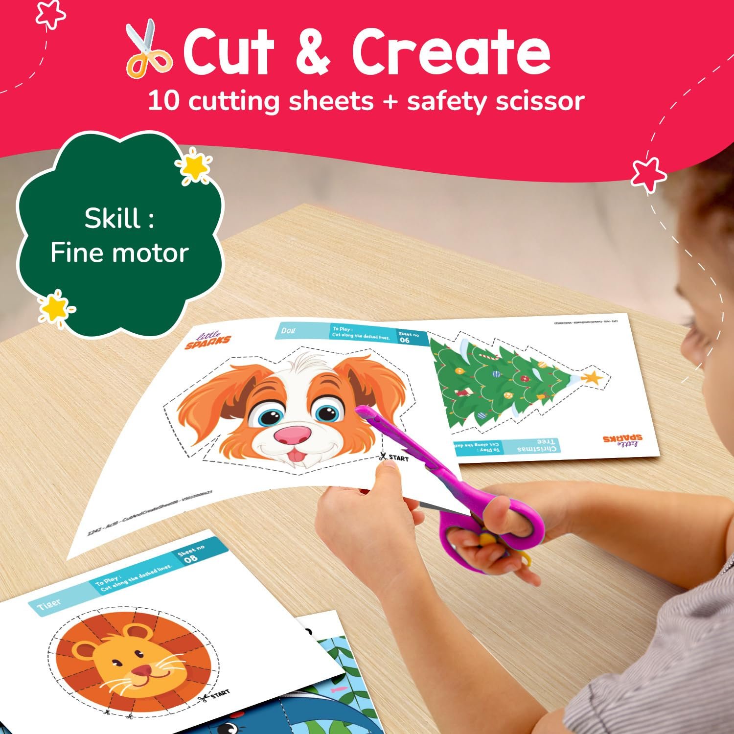 Smartivity Montessori Based Busy Box I 7in1 Preschool Learning Activity Kit for Toddler - Image 8