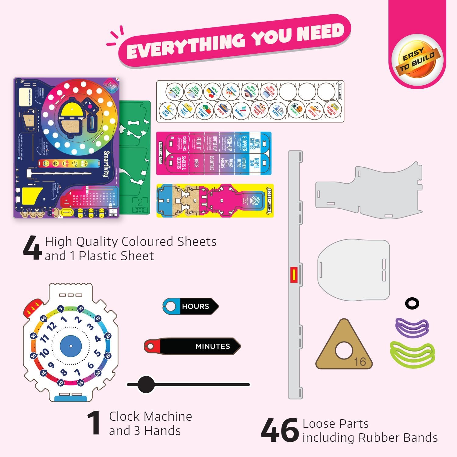 Smartivity Interactive Clock | 6 - 14 years | DIY STEM Construction Toy - Image 2
