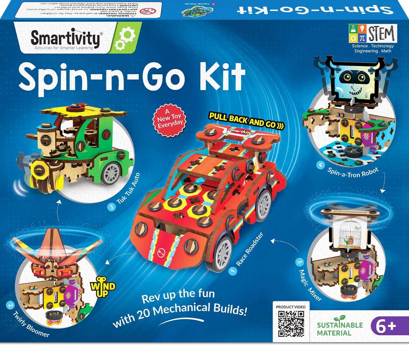 Smartivity 20in1 Spin-n-Go Kit
