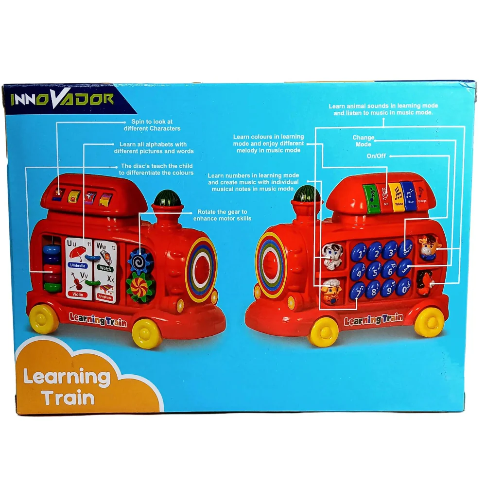 Alternative view of Age : 12 Months+ Innovador Learning Train - Red